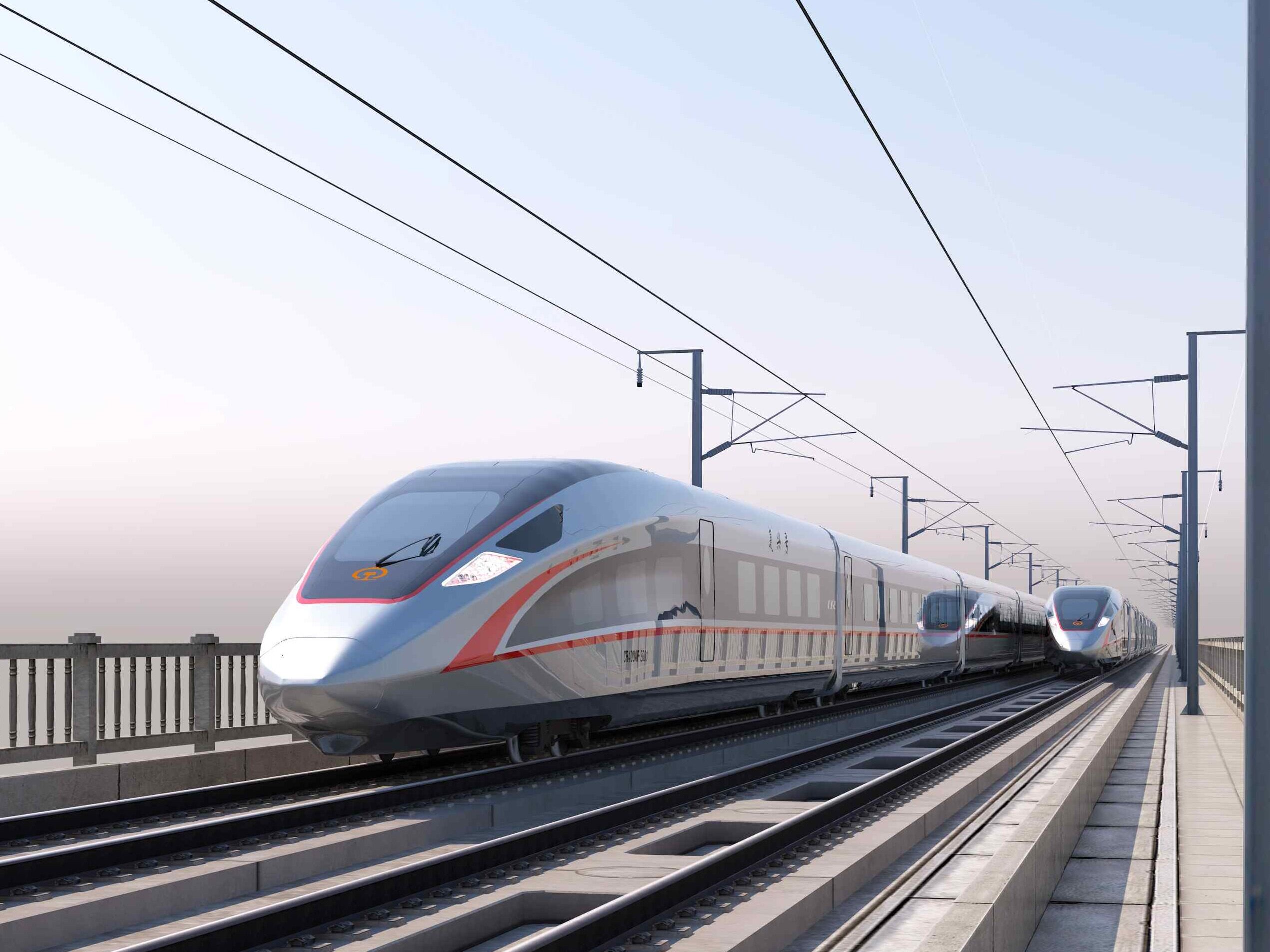 High Speed Train From Shenzhen To Foshan Guangzhou-Zhanjiang high-speed rail Guangzhou-Foshan section won the