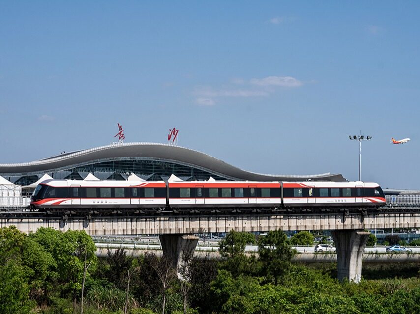 China's First Maglev Shield Tunnel - Changsha Maglev Express Line ...