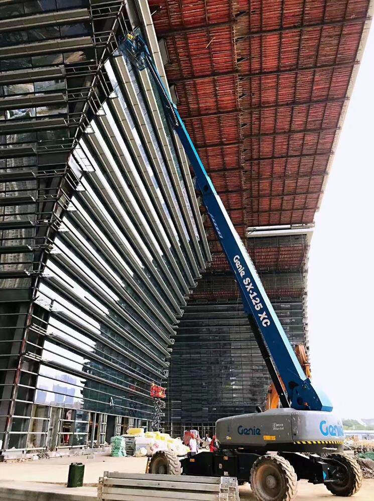吉尼携最新电动和超大载重系列高空作业平台亮相2023 CICEE 长沙国际工程机械展--见道网