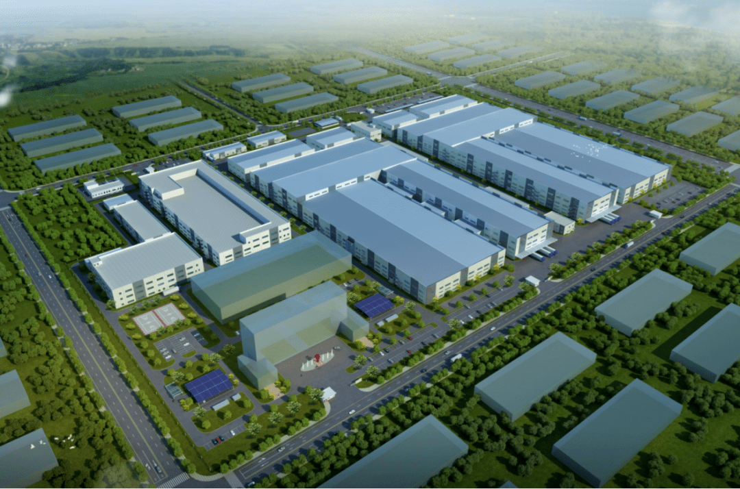 The proposed 16GWh extreme speed battery base in Jiangjin District