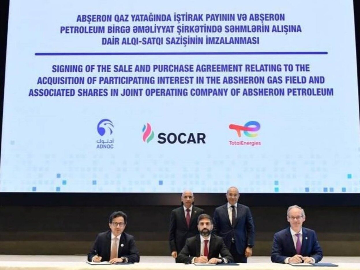 ADNOC signs a cooperation agreement with Azerbaijan on the Abuxilon gas ...