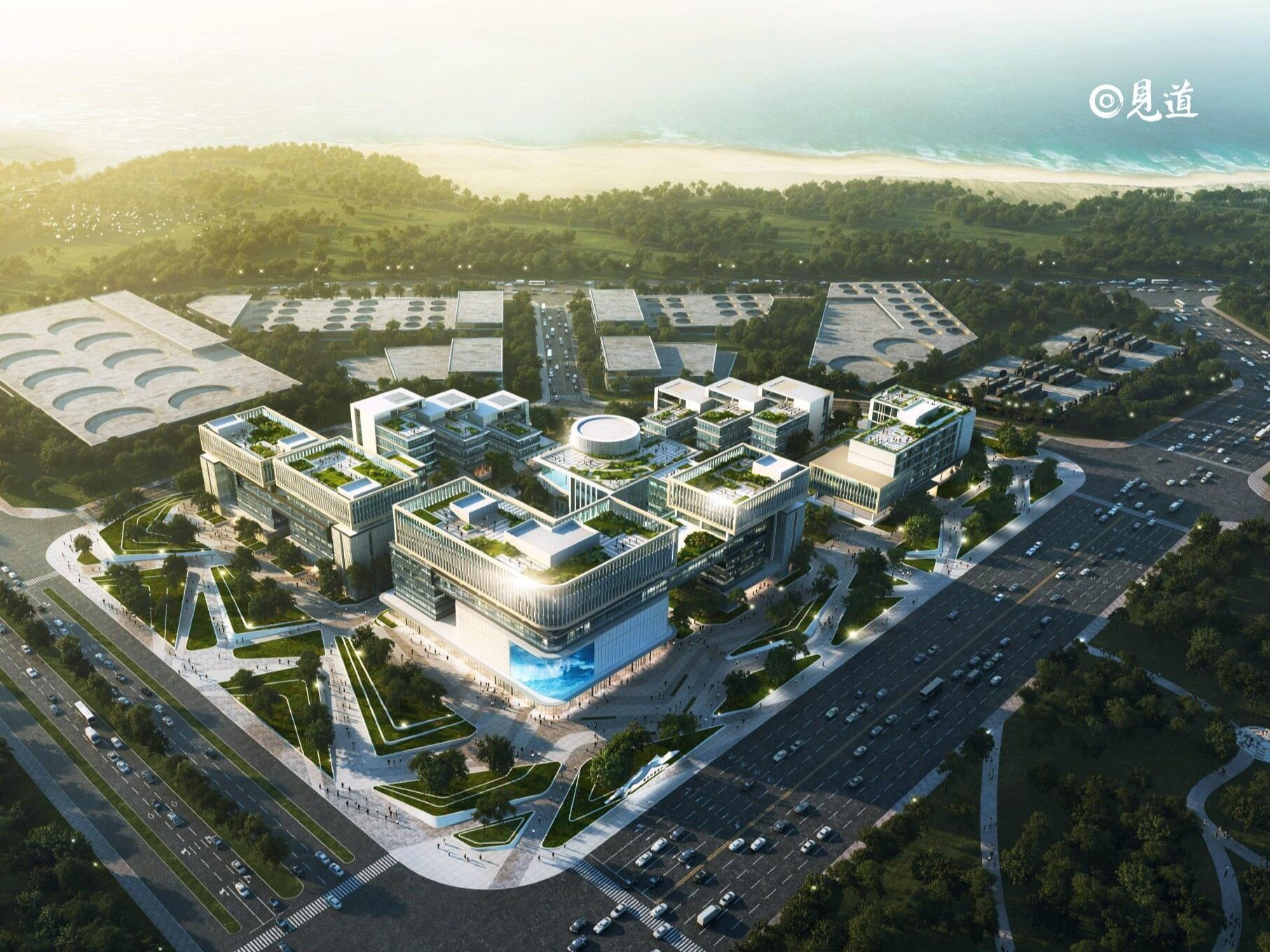国晟能源打造莱州绿色能源产业园区,10GW双碳产业园项目正式启动--见道网