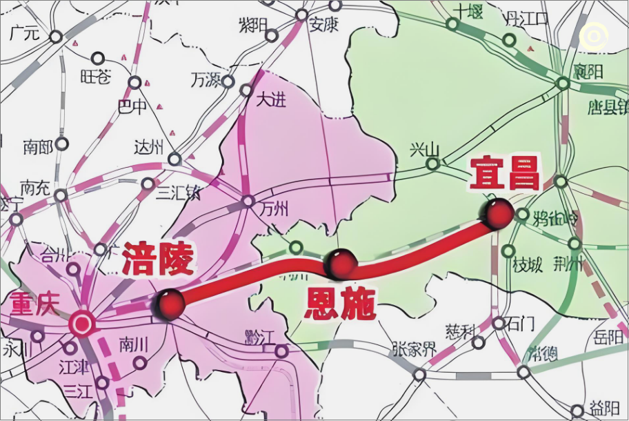 投资1259.66亿元!宜昌至涪陵段高铁开工在即--见道网