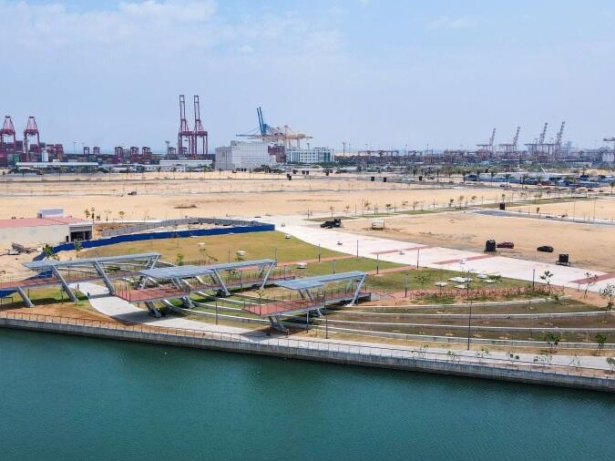 China Sri Lanka Joint Construction Colombo Port City Project--Seetao