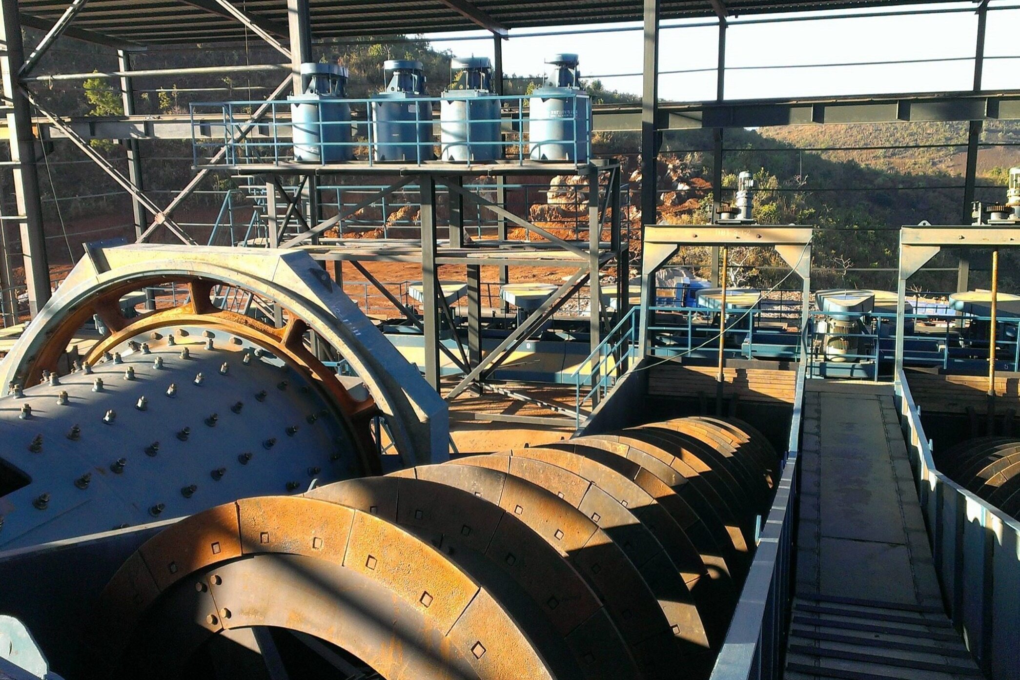 A Chinese enterprise signed a green mineral processing engineering ...