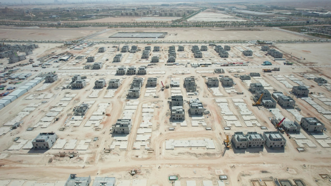 塞德拉项目建设现场。中国港湾供图