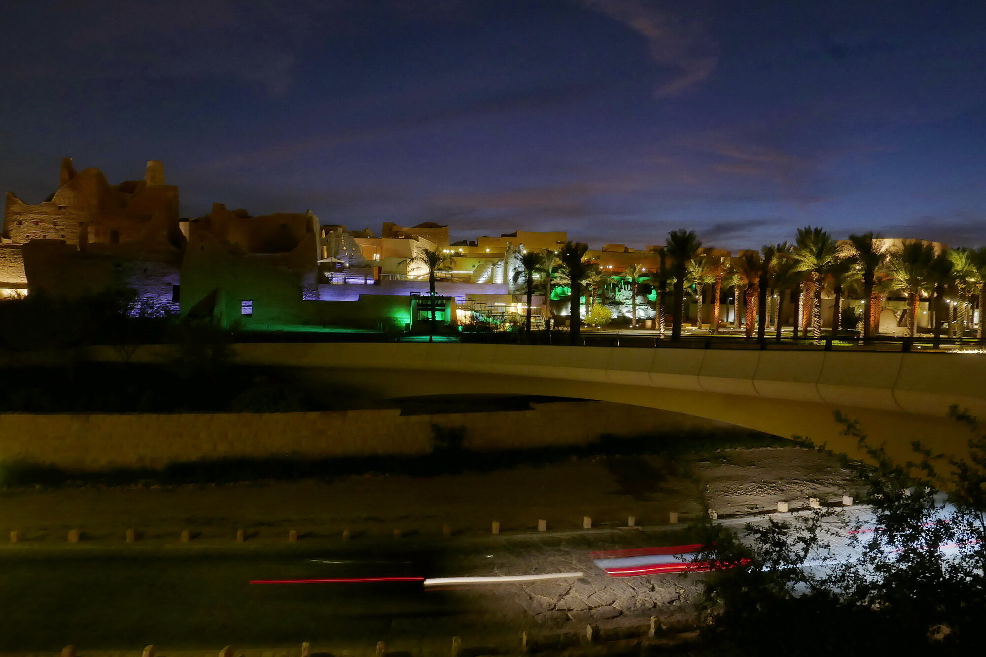 【沙特世界文化遗产德尔伊叶古城景区夜景摄影图片】风光摄影_太平洋电脑网摄影部落